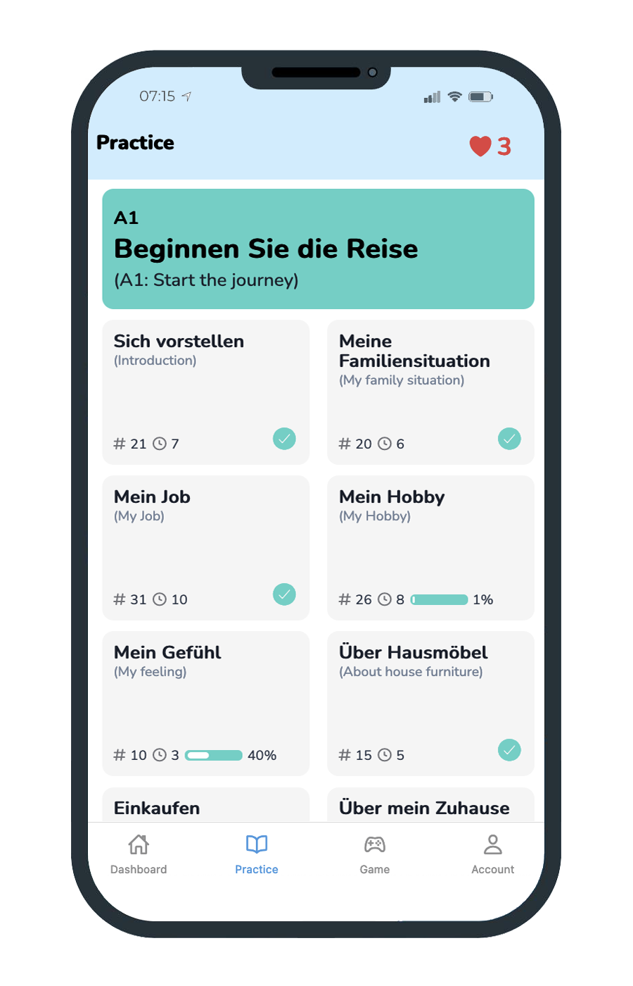 Install the mobile Application